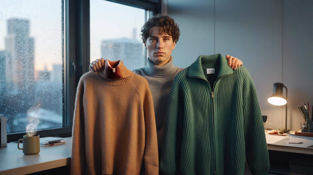 Ho freddo anche in ufficio” : cashmere o lana a dicembre 2025, tu cosa scegli per non tremare?
