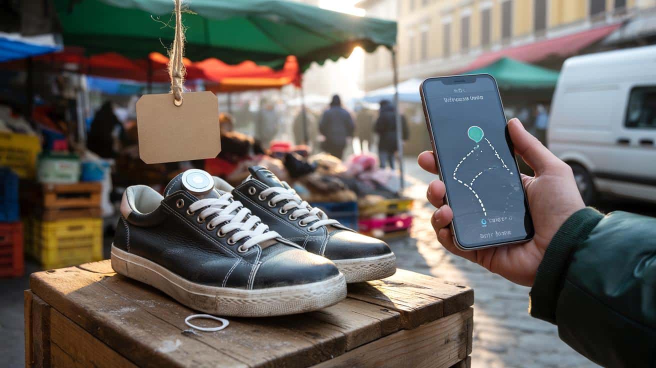 Le mie scarpe donate sono finite a una bancarella" : in dicembre 2025 tu le seguirai con AirTag?