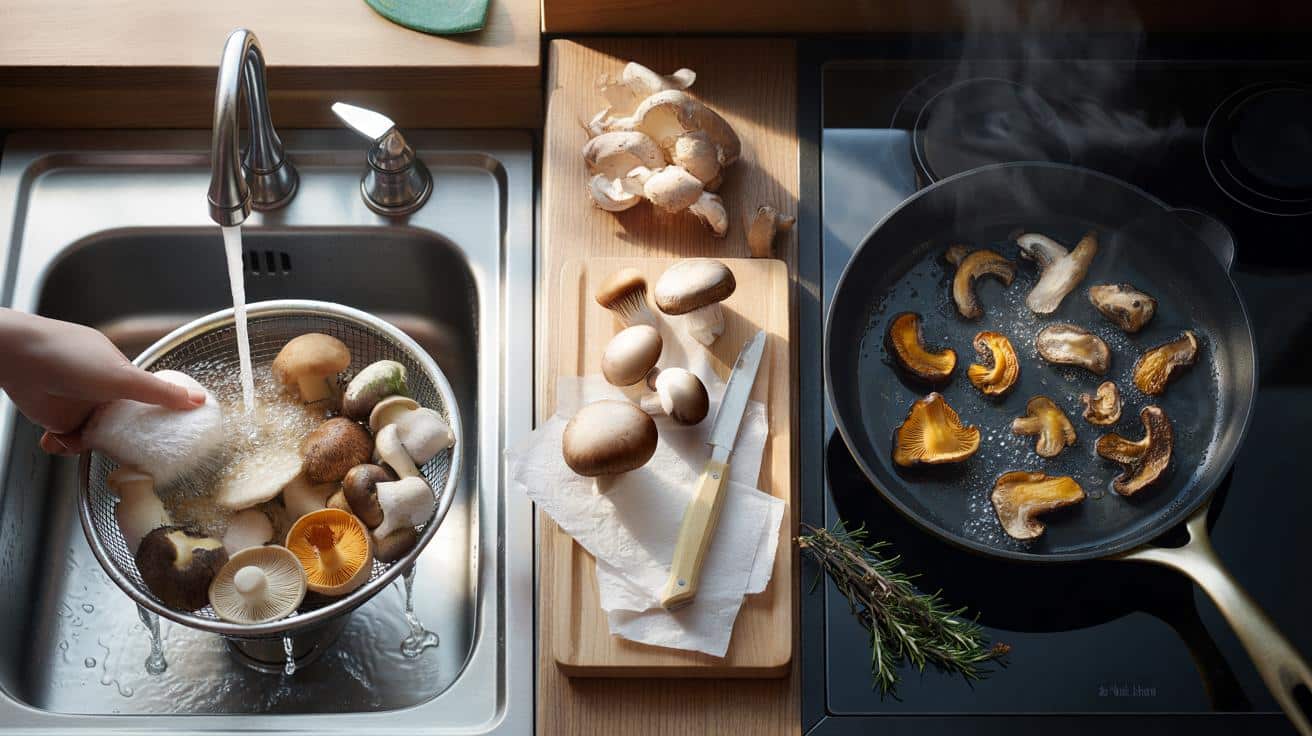 Mi si sfaldano in padella ogni volta" : lavare i funghi a dicembre 2025, l'errore che tanti fanno