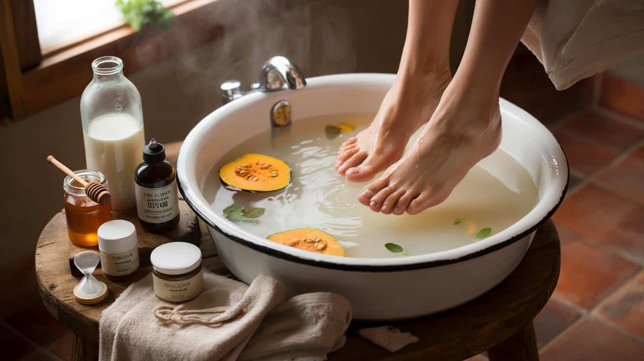 Mi si strappano i calzini” : a dicembre 2025 il pediluvio con zucca e latte cambia i tuoi talloni?