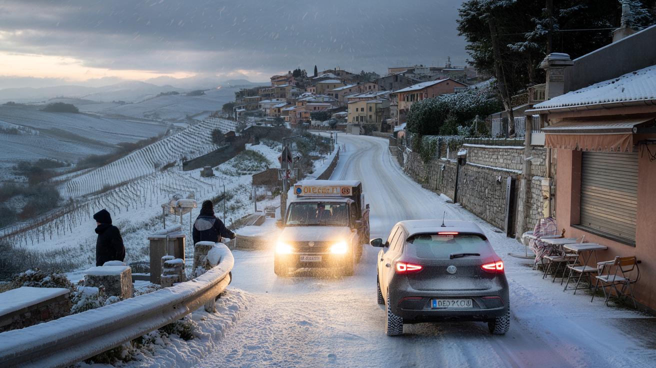 Neve a bassa quota, ne arriva oltre mezzo metro a breve: le zone coinvolte