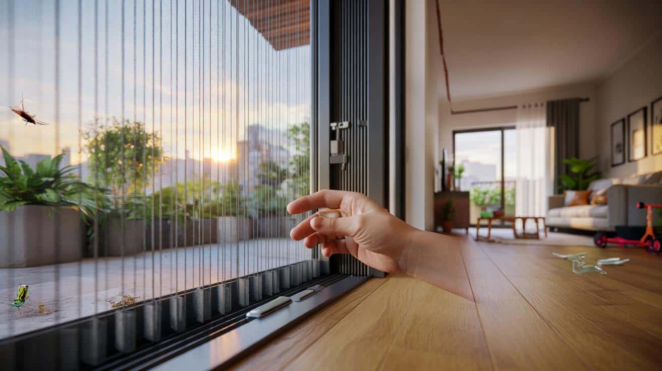 Non rovino le finestre per le zanzare” : a dicembre 2025 la barriera pieghevole che monti e togli