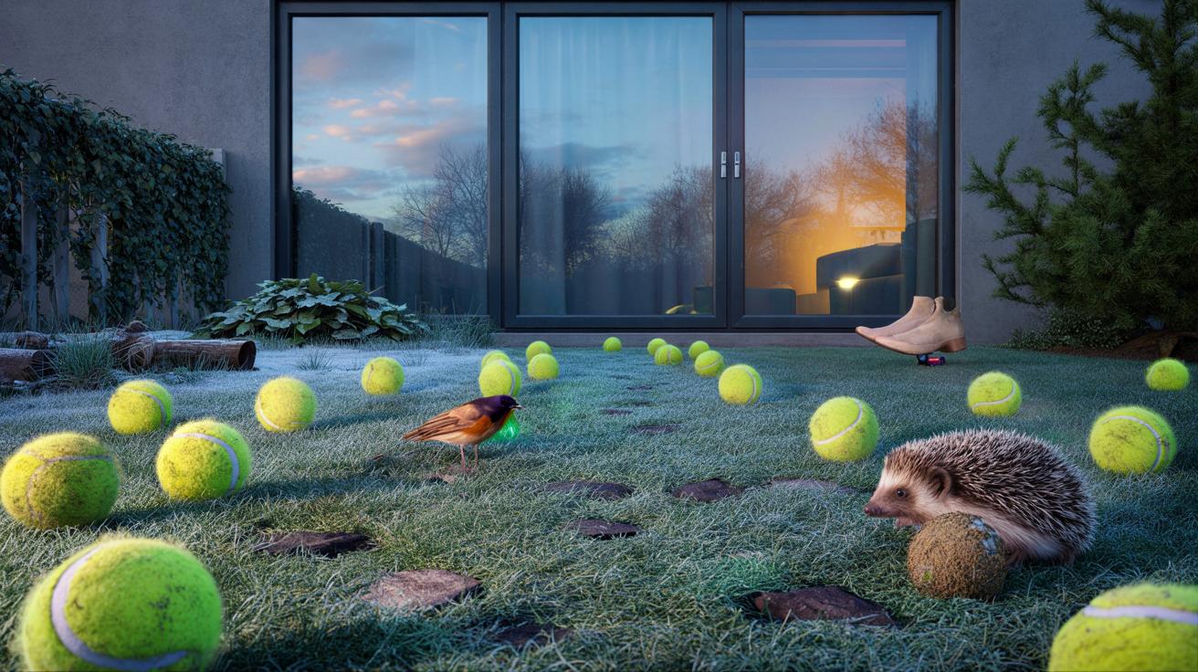 Non vedi chi vive sotto i tuoi piedi?” : palline da tennis, dicembre 2025, per farti rallentare