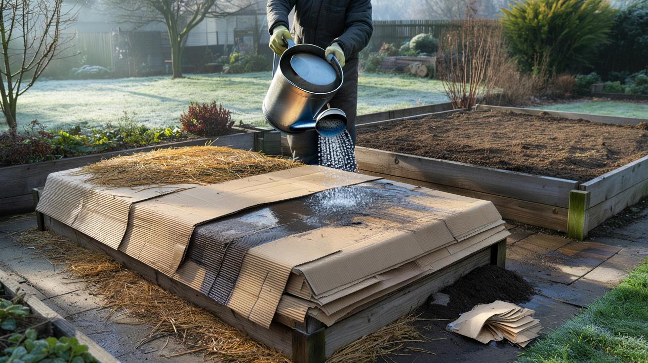 Non zappo più da anni” : perché coprire le aiuole con cartone cambia il tuo orto a dicembre 2025