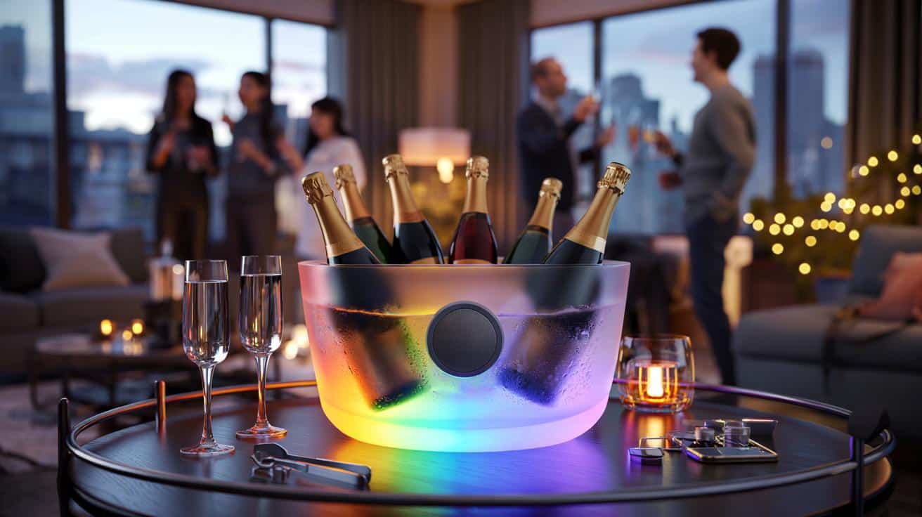 Ogni brindisi sembra uguale" : a dicembre 2025 ti serve il secchiello che suona e illumina?