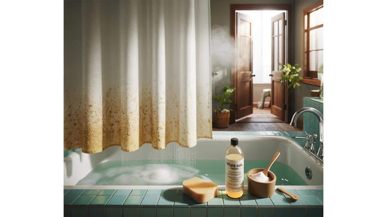 Ogni giorno vedo quelle macchie gialle” : dicembre 2025, la tua tenda doccia si salva in cucina?