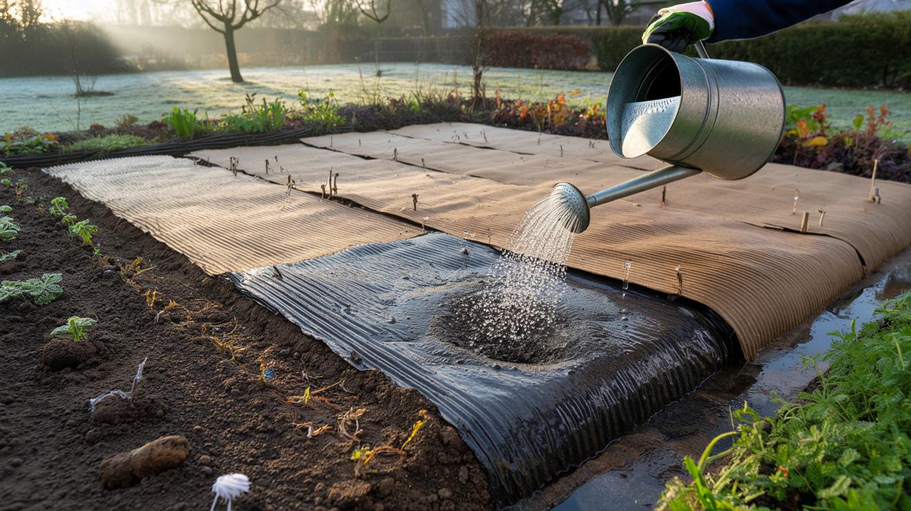 Ogni inverno mi arrendo al giardino” : il cartone bagnato ti salva dalle erbacce a dicembre 2025?