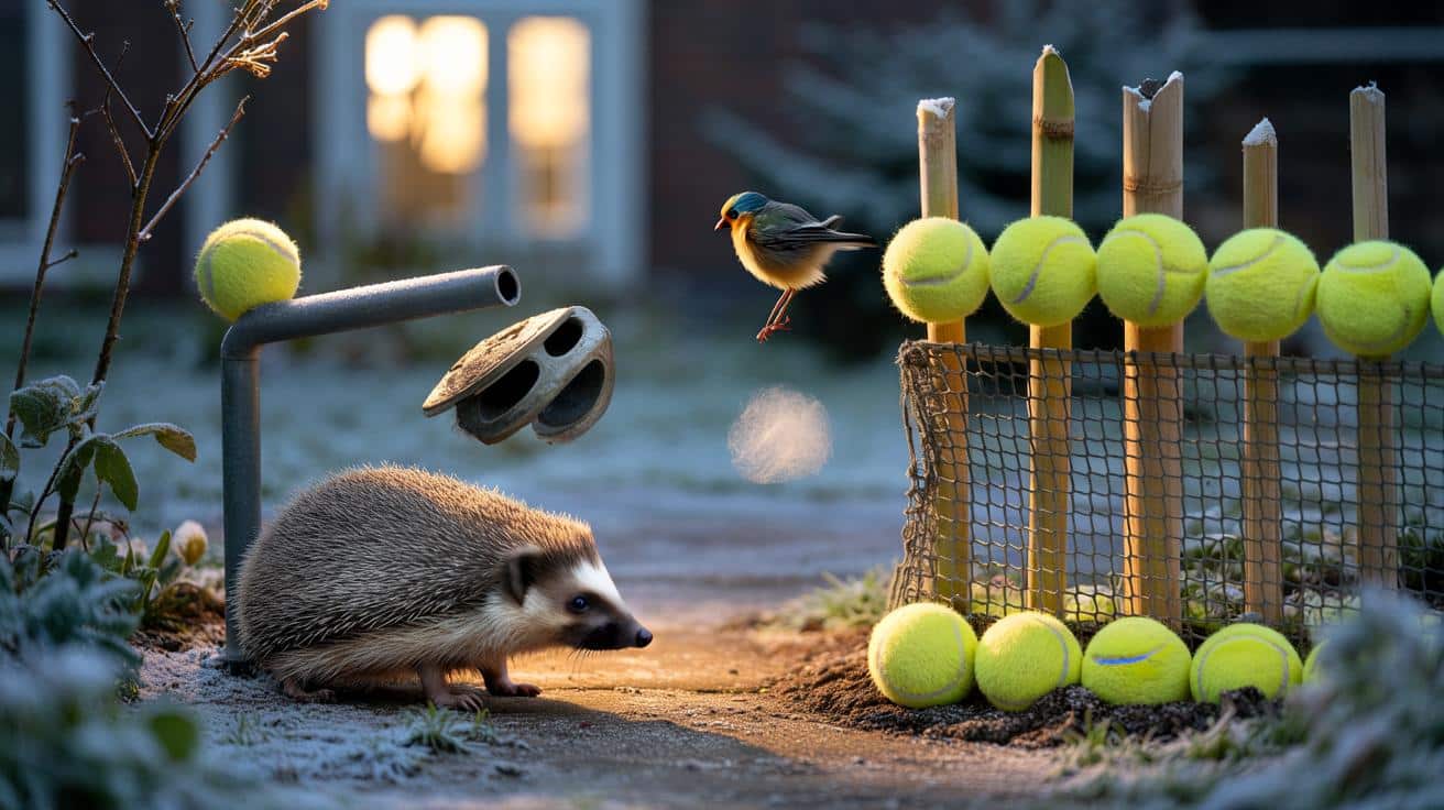 Ogni inverno trovo un riccio ferito” : a dicembre 2025 le palline da tennis ti salvano gli animali
