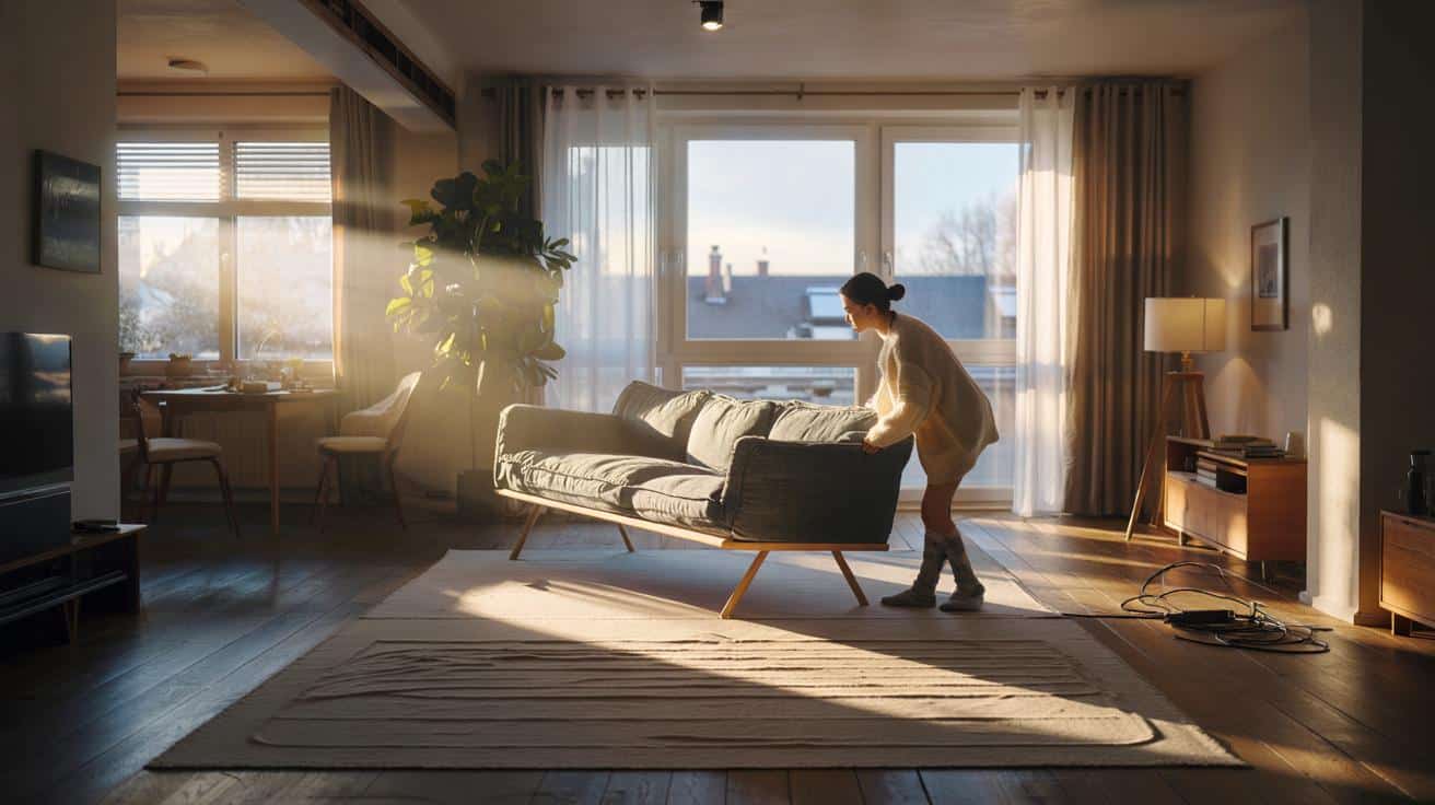 Ogni mattina accendo luci per nulla” : a dicembre 2025 spostare il divano ti taglia la bolletta