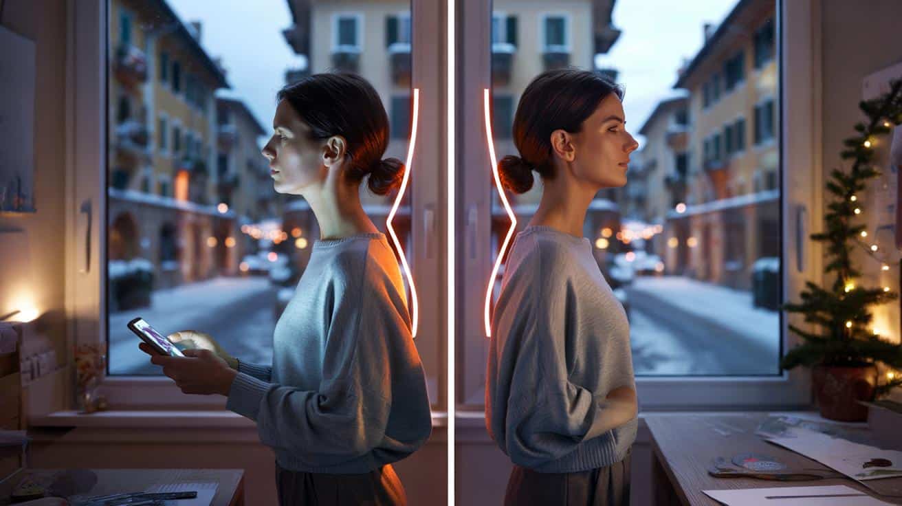 Ogni sera mi alzo come mia nonna” : i 3 segnali posturali che ti invecchiano a dicembre 2025