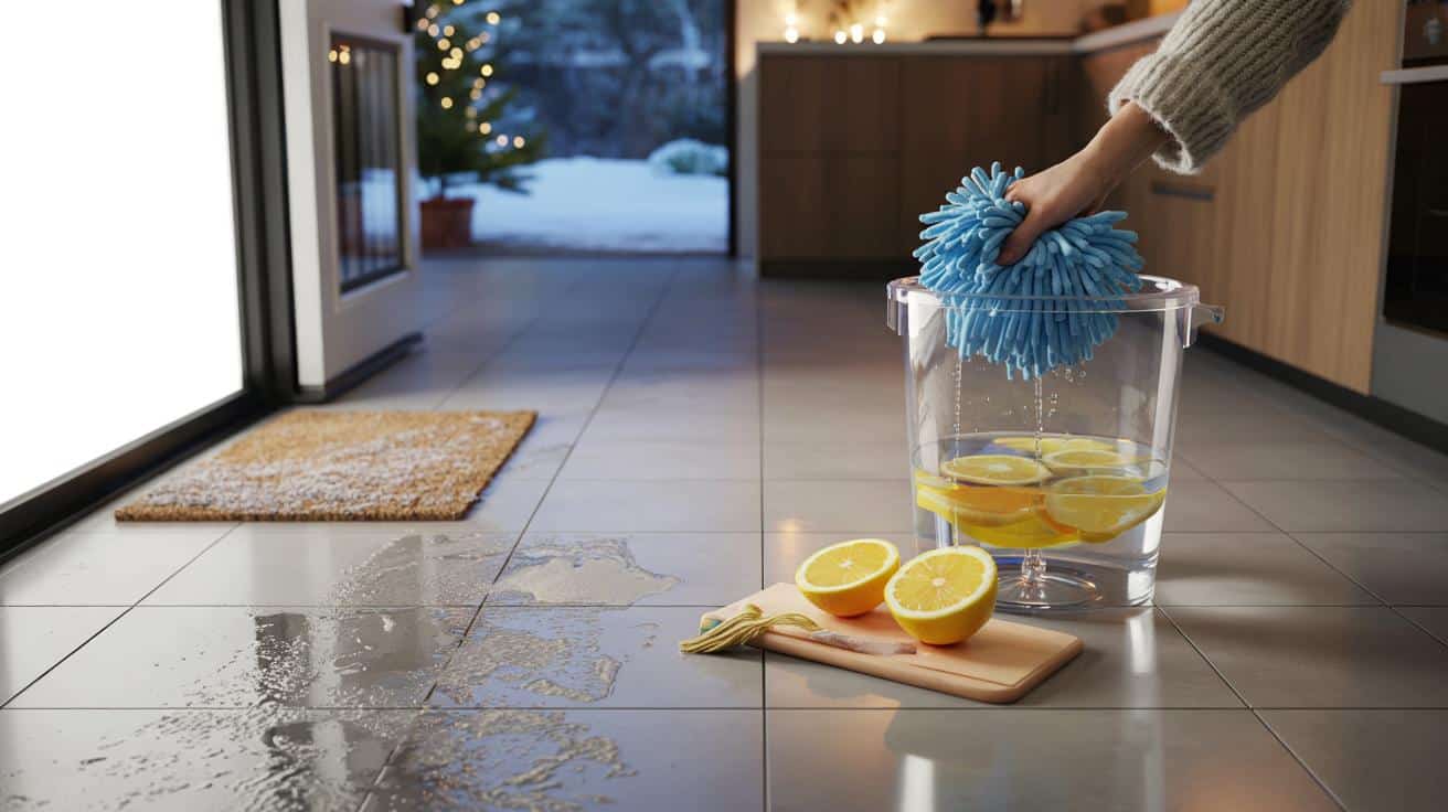 Ogni sera rivedo le impronte” : il trucco di cucina che fa durare i pavimenti a dicembre 2025