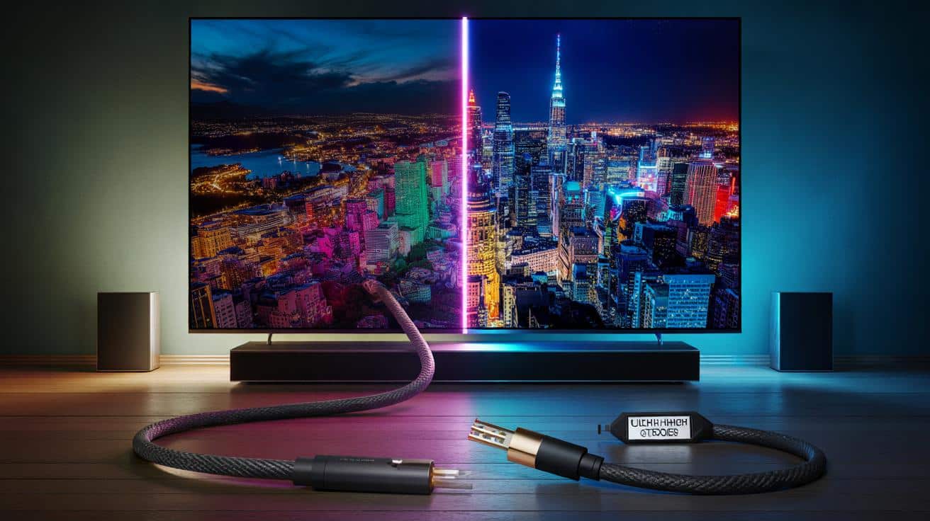 Ogni sera vedi un 4K finto” : a dicembre 2025 stai rovinando la tv per un cavo hdmi sbagliato