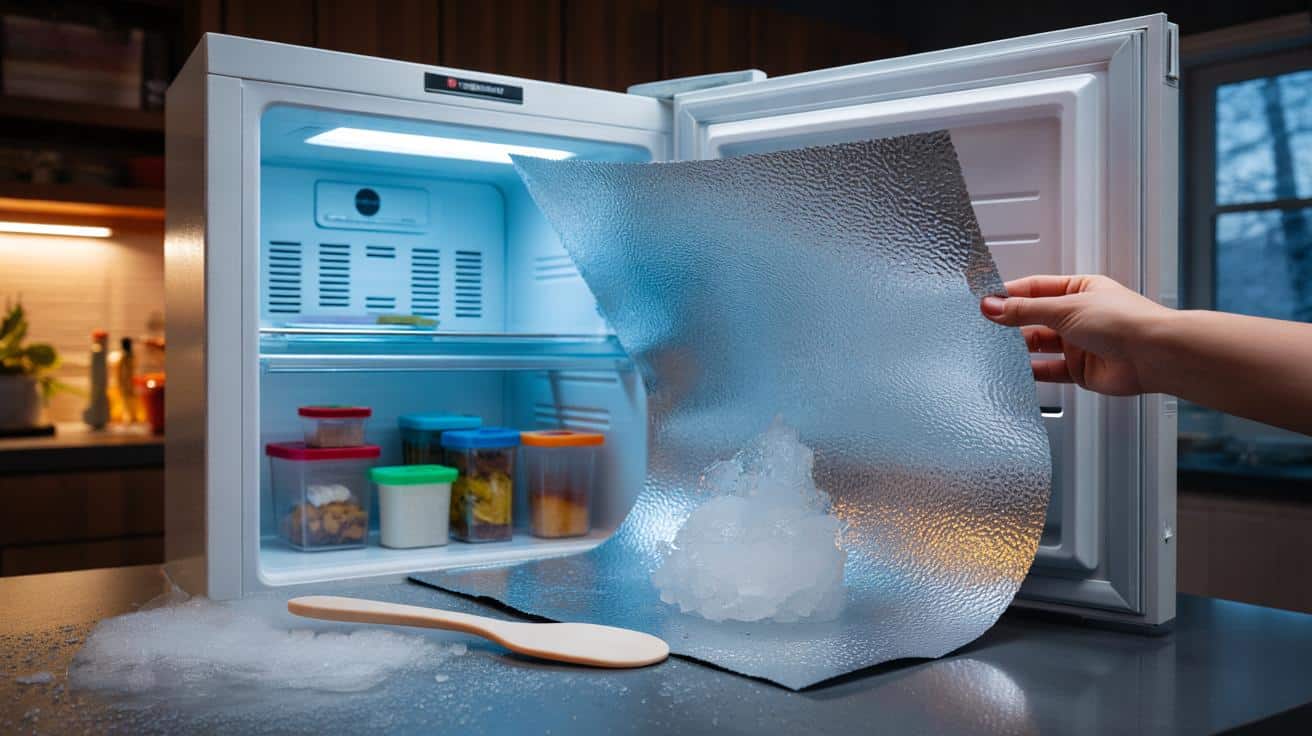 Ogni volta che apro il freezer, trovo una lastra” : foglio d’alluminio, trucco di dicembre 2025