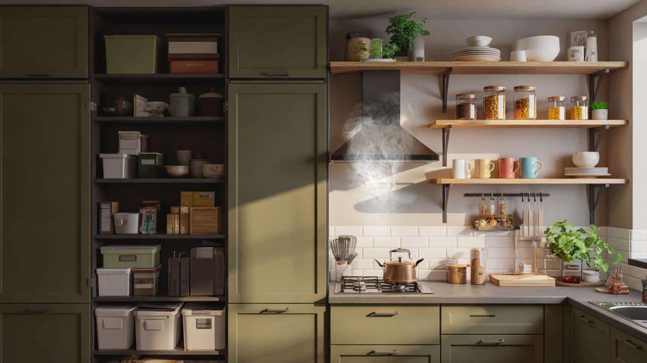 Ogni volta che apro un pensile mi cade qualcosa” : a dicembre 2025 passi alle mensole aperte?