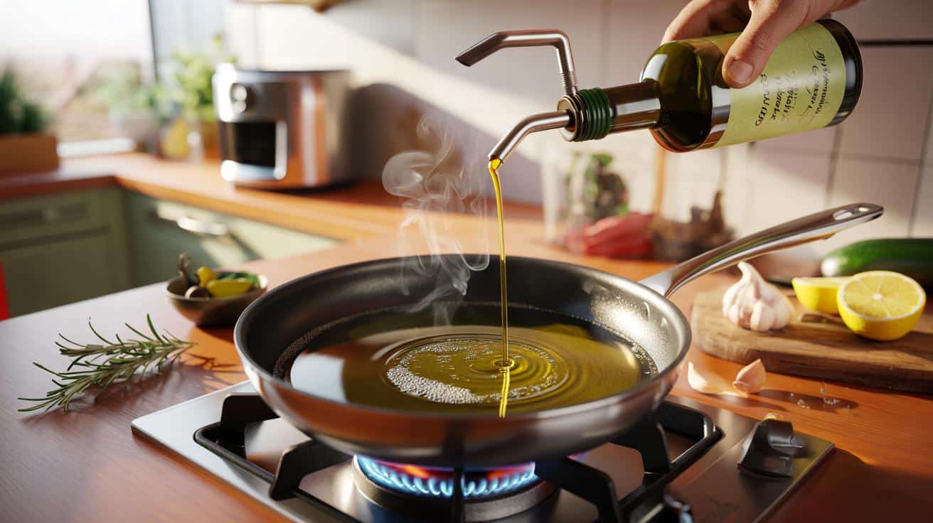 Ogni volta che friggo, qualcuno dice che è veleno” : olio d’oliva in padella a dicembre 2025