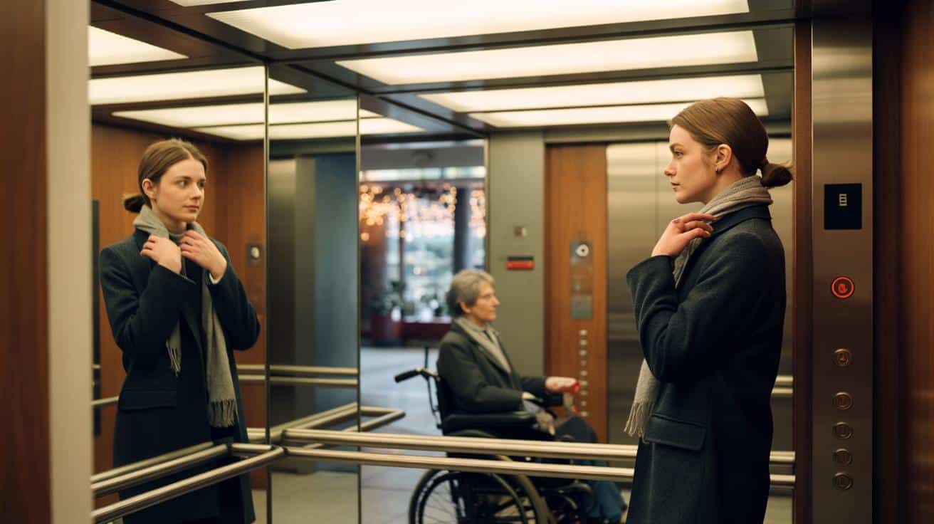 Ogni volta che mi guardo in ascensore ho meno paura" : cosa ti nasconde lo specchio a dicembre 2025