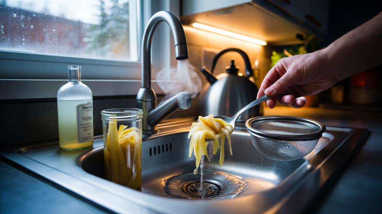 Ogni volta che tiro il tappo, l'acqua resta lì" : sbloccalo con banana e aceto, dicembre 2025