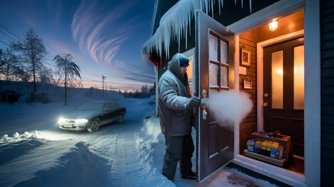 “Quando apro la porta, il gelo mi toglie il fiato”: pronto per dicembre 2025 e il vortice polare?