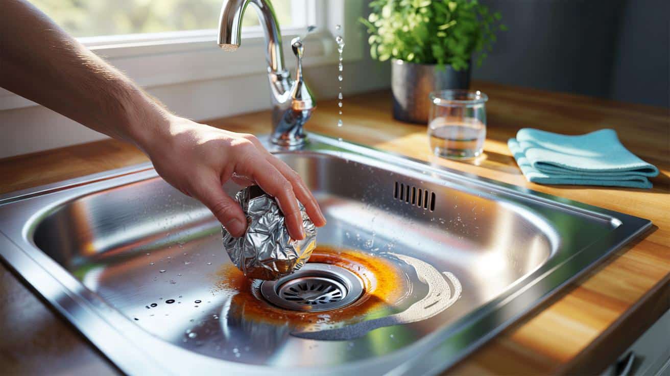 Quel cerchio sul lavello mi umilia" : a dicembre 2025 il trucco carta alluminio contro la ruggine