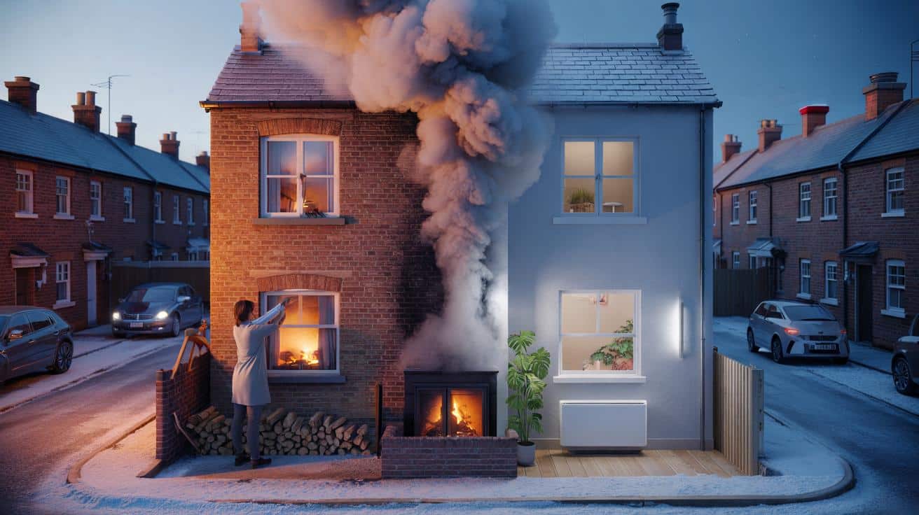 Respiriamo fumo anche senza bruciare legna”: a dicembre 2025 tu che fai, camino o aria pulita?