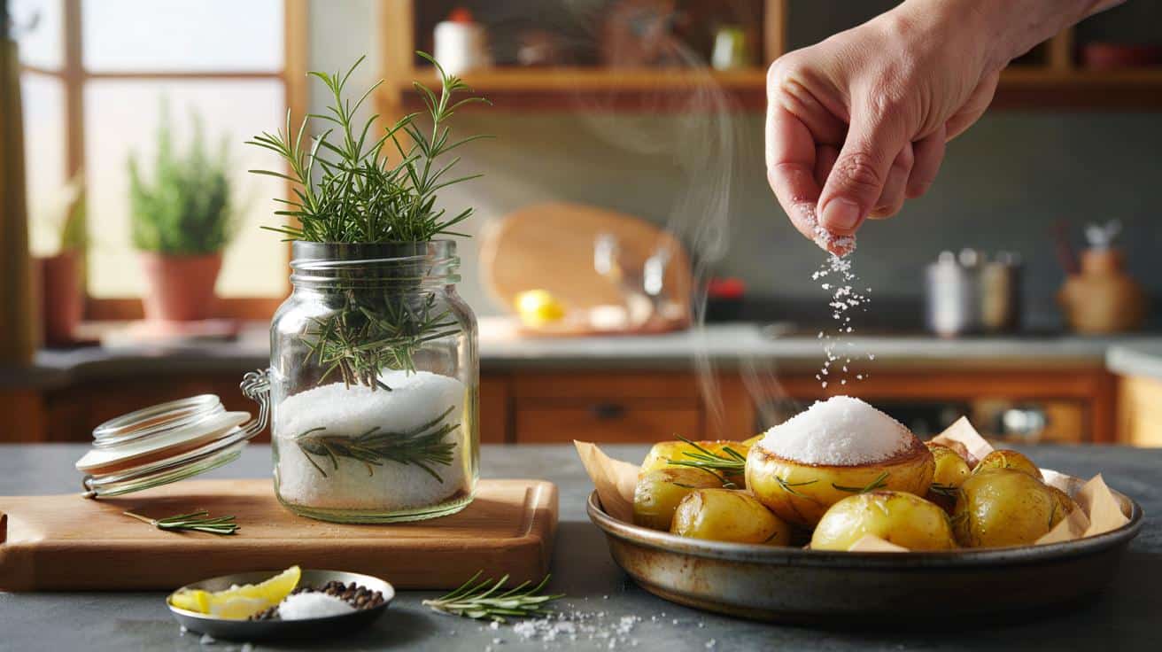 Sembra vacanza appena lo apri” : a dicembre 2025 barattolo sale e rosmarino che ti cambia la cena