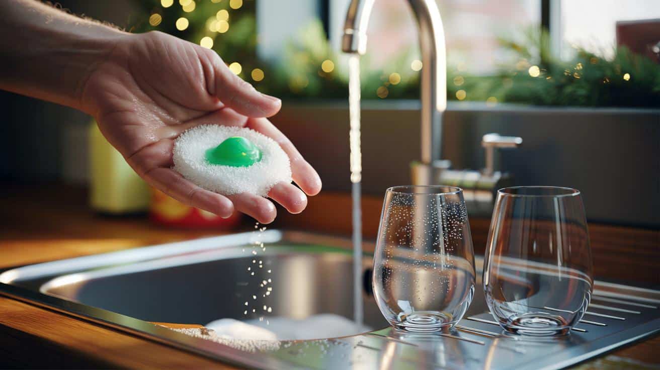 Sempre patina sui bicchieri e odore nel lavello” : il trucco col sale che a dicembre 2025 funziona