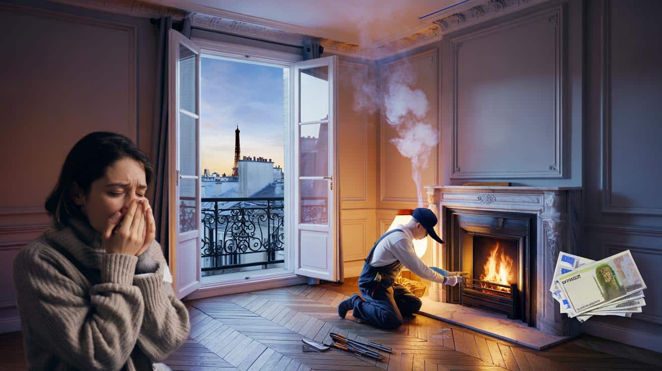 Sto tossendo anche in salotto” : a dicembre 2025 Parigi ti paga per dire addio al caminetto di casa