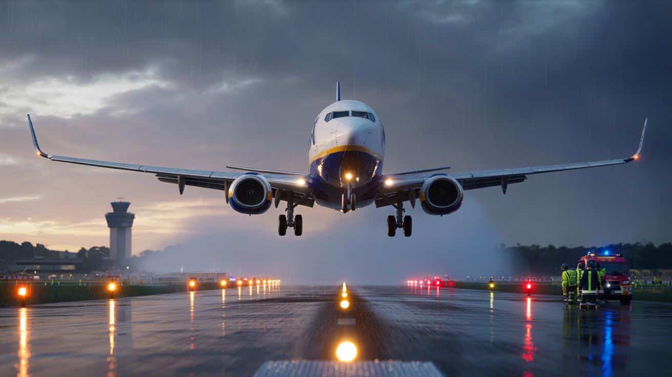 Volo Ryanair da Pisa a soli sei minuti dalla fine del carburante: atterraggio d’emergenza a Manchester